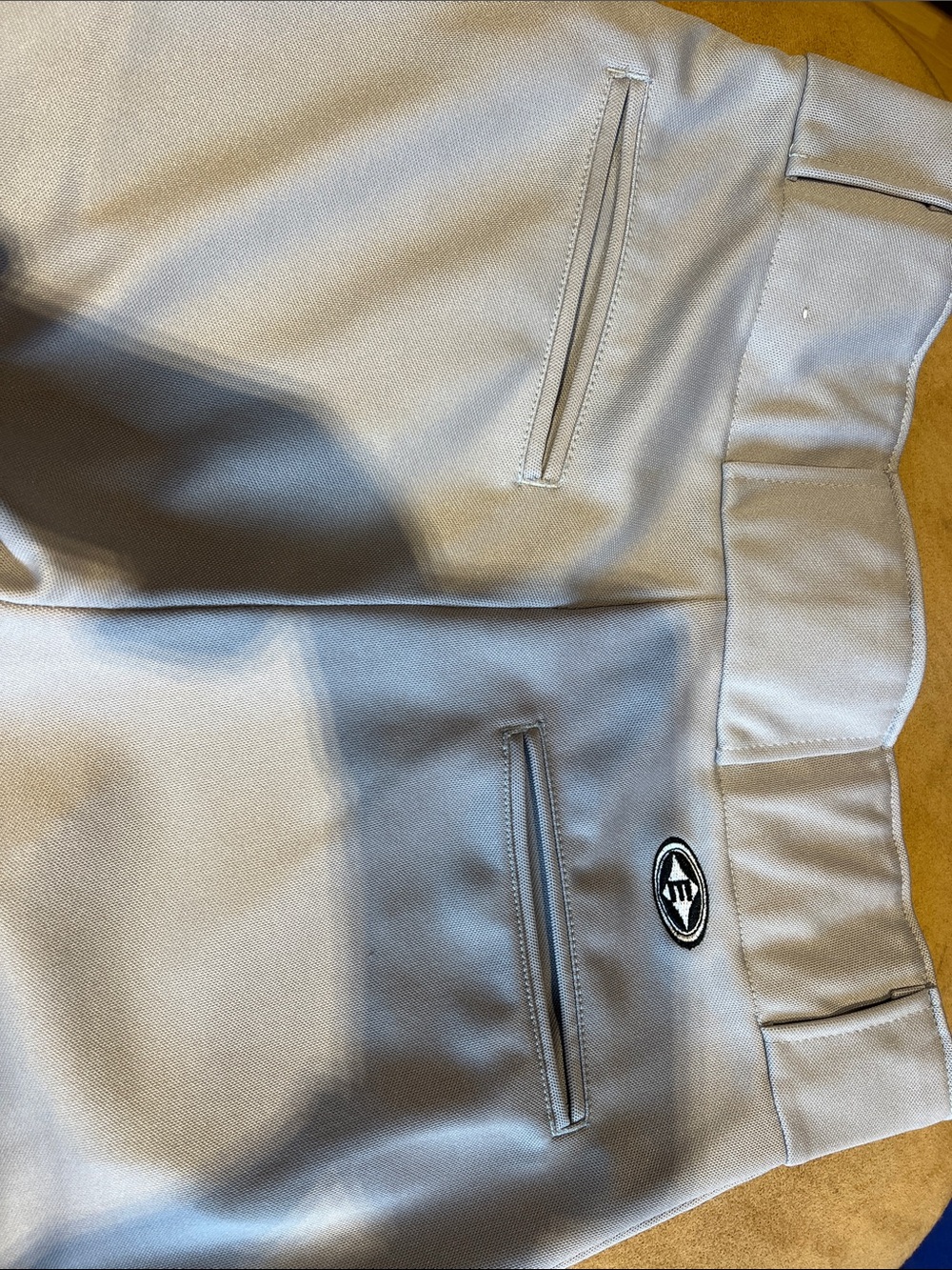Easton Men's Light Gray Baseball Pants - Picture 3 of 5